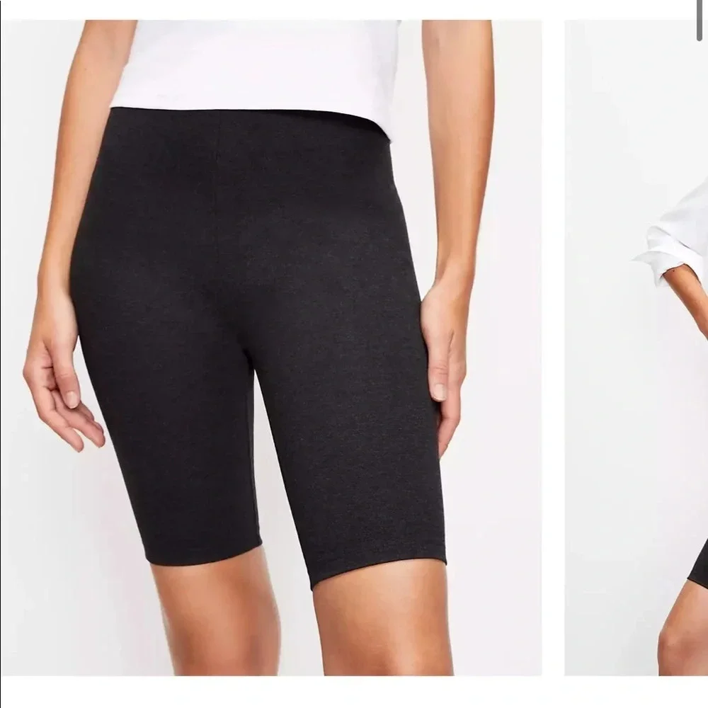 Loft sculpt charcoal bike shorts